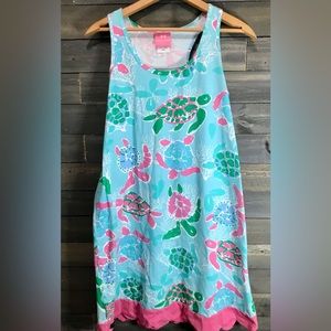 Turtle print Simply Southern cotton dress